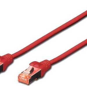 CAT6 S-FTP Ethernet Kablosu Kırmızı