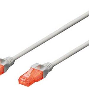 CAT6 U-UTP Ethernet Kablosu Gri