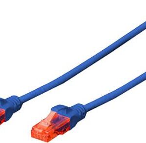 CAT6 U-UTP Ethernet Kablosu Mavi 2 Metre