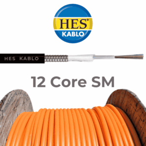 12 Core Fiber Optik Kablo Single Mode
