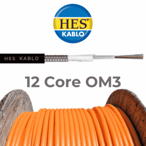 12 Core Fiber Optik Kablo OM3 MM