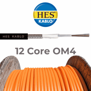 12 Core Fiber Optik Kablo OM4 MM