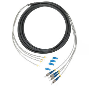LC UPC – FC UPC – 4 Fiber G657A2, Breakout Patch Cord – Dış Ortam 7mm LSZH